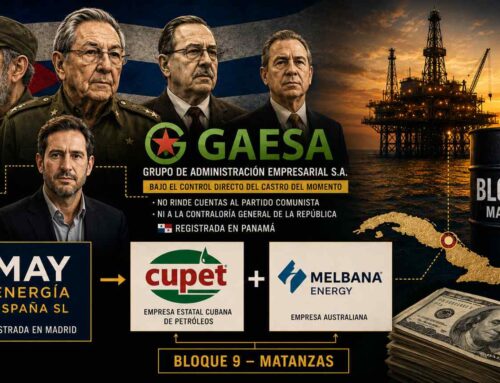 EL PETRÓLEO Y LOS NEGOCIOS TURBIOS DEL CASTRISMO